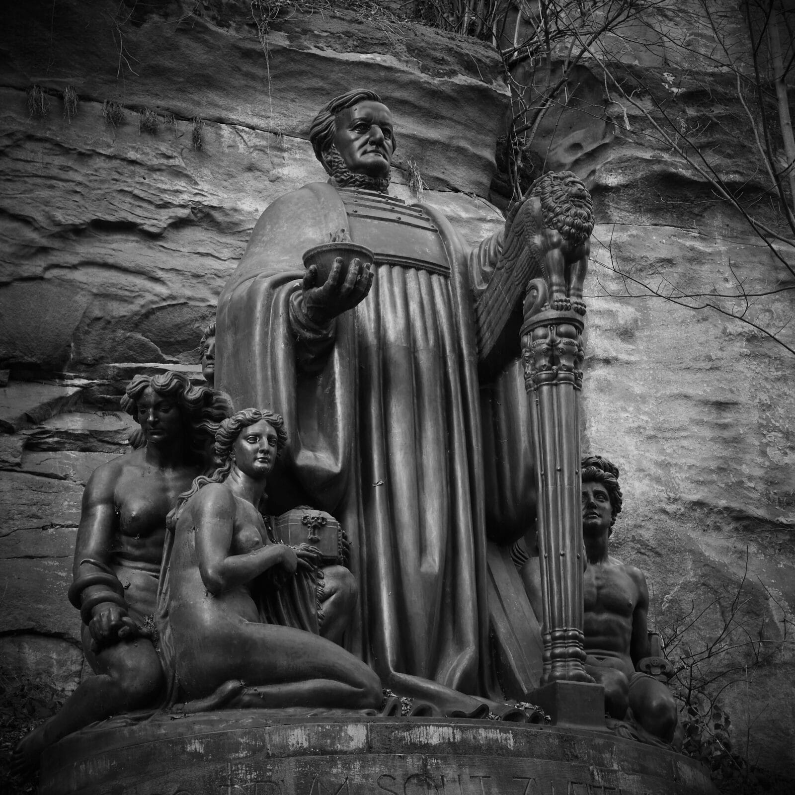 Richard Wagner Denkmal im Liebethaler Grund