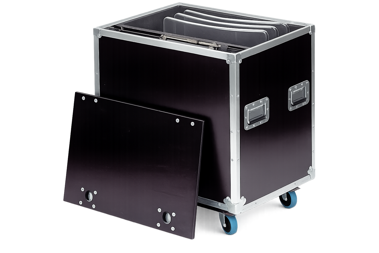 flightcase fuer akustikschilde