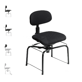 RYTHMES & SONS ELISE® Multi-settings orchestra chair for musicians