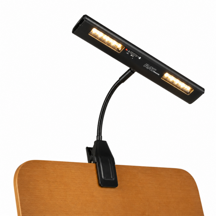Trio 4 LED-Notenpultklemmleuchte